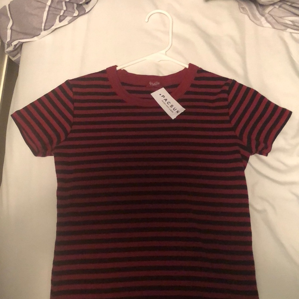 striped tshirt from pacsun
